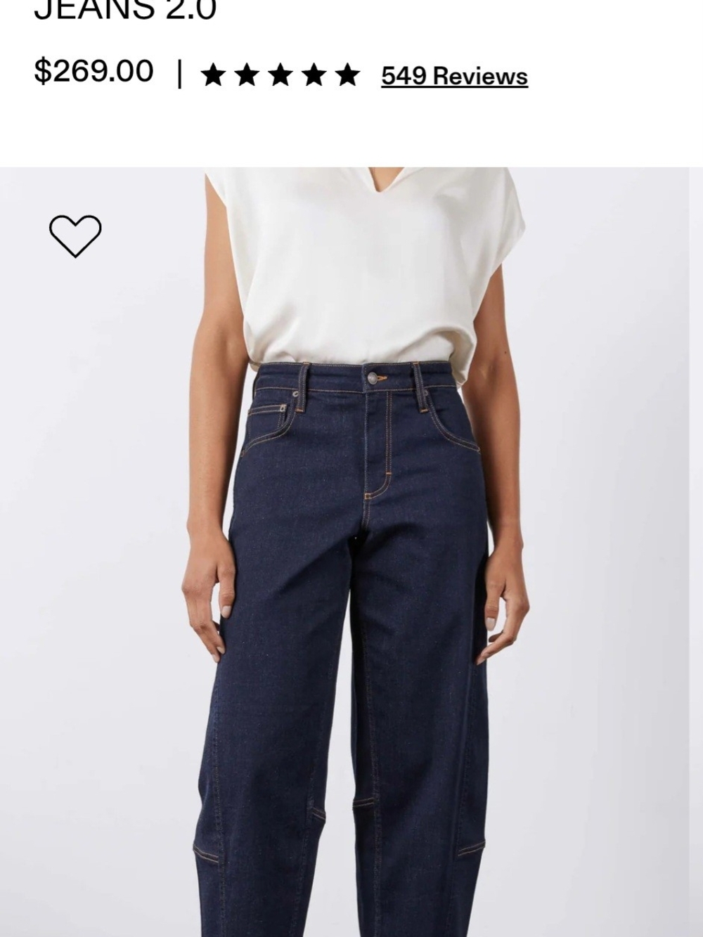 Ruti Ultimate Barrell Jeans 2.0, Nyx Dark Wash